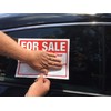 WRF912 - For Sale Sign Window Sticker for Business &