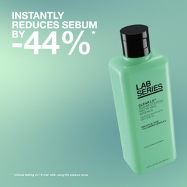 Lab Series Clear LS Sebum Control Mattifying Essence for Men with Salicylic Acid | Men's Face Toner for Acne Prone Skin, 6.76 fl oz.