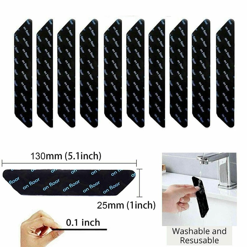Buy-Simplicity® 10pcs Rug Gripper Anti Slip Grips Washable - Reusable