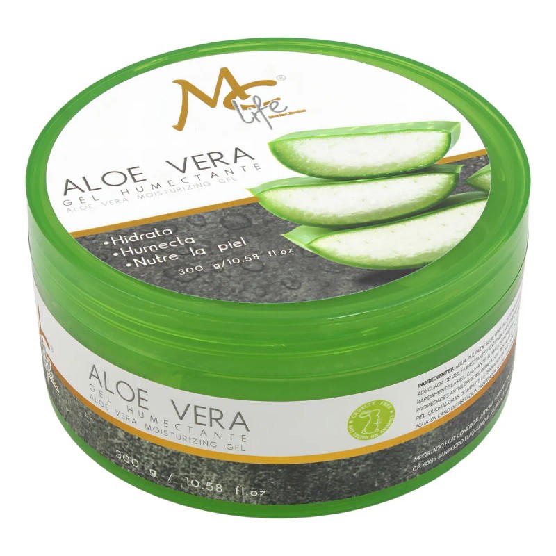 2 Gel Humectante Aloe Vera Revitaliza Nutre Humecta. Mc Life