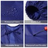 Surblue Waterproof Apron Long Sleeves, Safety Waterproof and Oil proof
