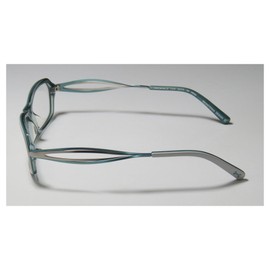 Koali By Morel 7127k Womens/Ladies Designer Full-rim Simple Elegant Optical European Eyeglasses/Glasses (52-15-135, White/Aqua / Silver)