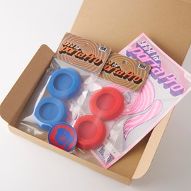YAXI EARPADS for Koss PORTAPRO 2Pairs (2P-BU+RD)