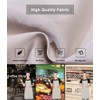 Kitchen Bib Apron with Pockets, Women Men Adjustable Neck Strap