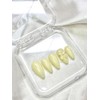 Lemon Blossom Nail Tips - Almond / 레몬 블라썸 네일팁