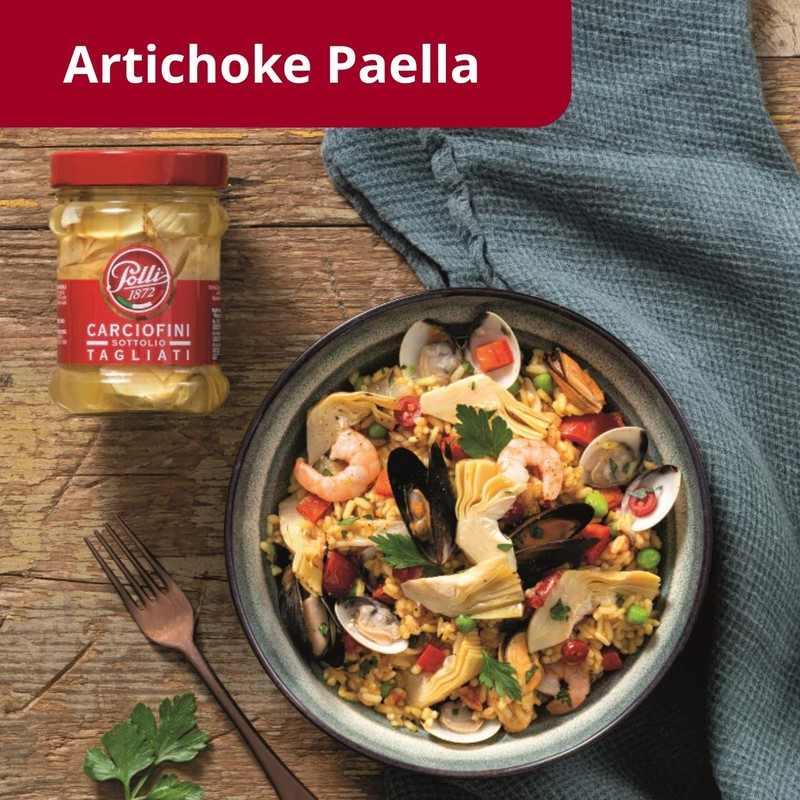 Polli Antipasto Artichokes with Fine Herbs with Extra Virgin olive