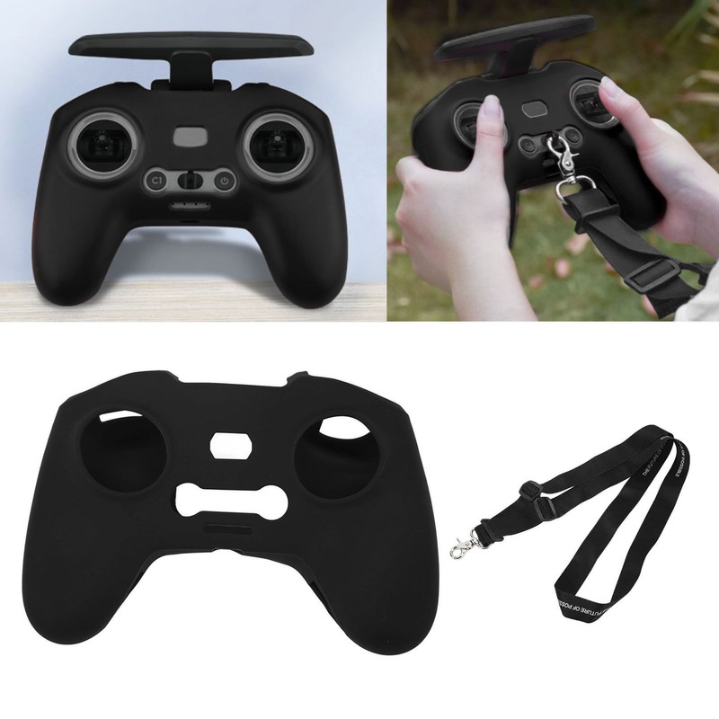 Controller Protector Silicone Case with Lanyard Protective Cover for Avata