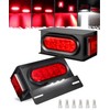 Partsam LED Steel Trailer Light Box Housing Kit w/ 6in