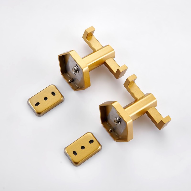 Miyili Bath Towel Hook Gold Stainless Steel Coat/Robe Clothes Hook