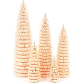 Dregeno Ore Mountains Miniature Grooved Trees without Trunk 5 Pieces