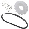 WELURE Washer Clutch & Drive Belt Kit - Compatible for
