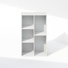 Furinno Reed 5-Cube Open Shelf Clothing & Closet Storage Organization,
