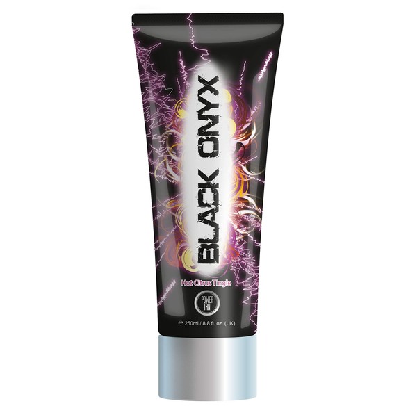 Power Tan Black Onyx Hot Citrus Tingle Pre Tanning Maximiser 250ml