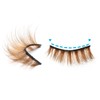 False Eyelashes 10 Pairs Brown Natural Eyelashes Fluffy Cat Eye