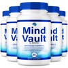 (5 Pack) Mind Vault Pills – Daily Formula with a