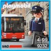 Playmobil RARE VAG LE Nuremburg Bus Driver
