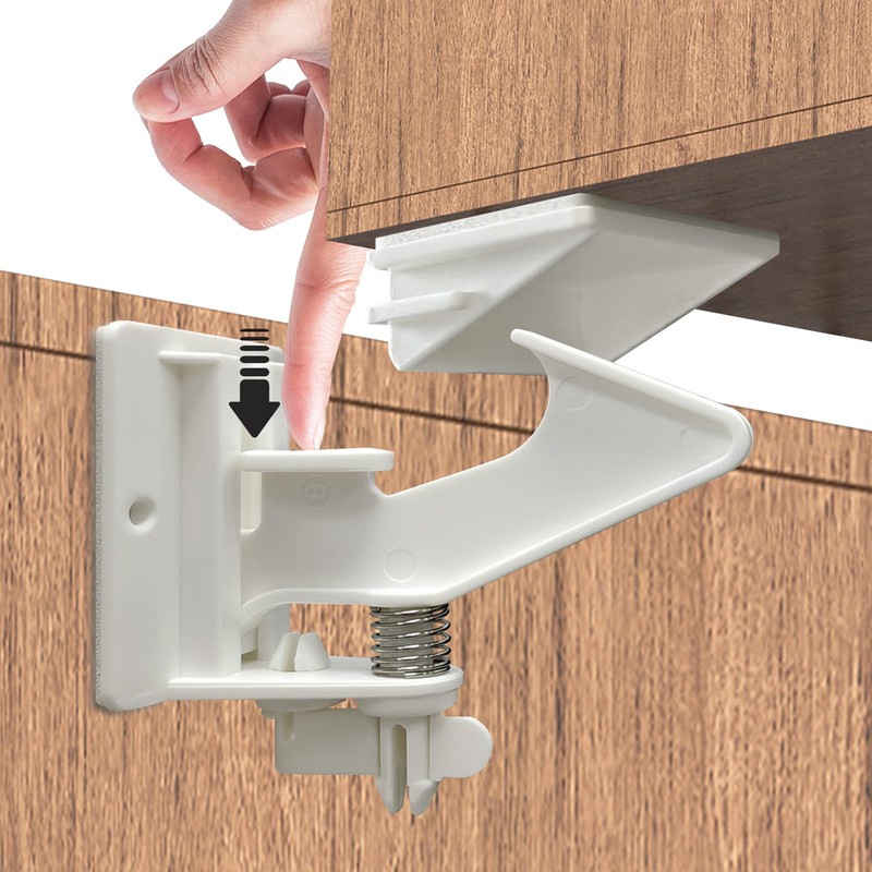 Vmaisi 20 Pack Cabinet Locks Child Safety Latches - Baby