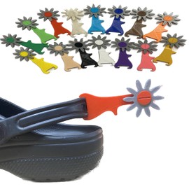 Spurs charm - Spins - 16 Diffrent Colors - Made In USA (Red)