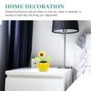 Wakauto 2pcs Sunflower Bobblehead Solar Dashboard Dancing Flower Head Shaking