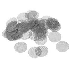 MECCANIXITY Pipe Screen Stainless Steel Screens 25.4mm Diameter for Pipe Filter, Pack of 50