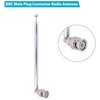 Peakloong (2 Pack) BNC Radio Antenna with BNC Male Plug