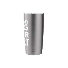 This is My Dog Hair Tee Groomer Fur Artist Groomers Funny Stainless Steel Insulated Tumbler