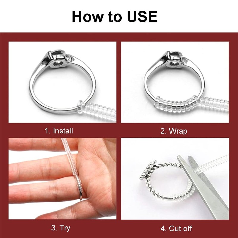 Ring Size Adjuster for Loose Rings - 20 Pack 4