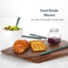 ChefAide 4 Pieces Silicone Spatula Set, Food Grade Rubber Spatula,
