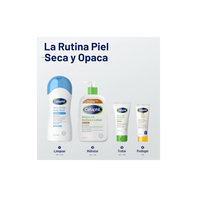 CETAPHIL Crema de alivio avanzado con manteca de karité, 6