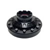 Ballistic Gloss Black Chrome Rivets Wheel Center Cap CAP BL-02