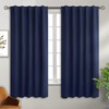 BGment Rod Pocket and Back Tab Blackout Curtains for Bedroom