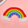 Pack of 500 Colourful Pompoms for Crafts, Colourful Pompoms, 10/15/20/25/30