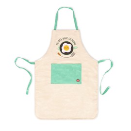 Legami Super Chef Cooking Apron, Beige, One Size, beige