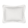 Historic Charleston King Charles Matelasse 13990020X026WHI Standard Sham, White