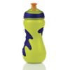 Nuby 1270-100 Vaso Entrenador Antiderrames Gator-Grip, 15 oz, Verde