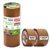 brackit Moving Tape Standard and Extra wide Brown Packing Tape,