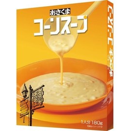 Asakuma Corn Soup 6.3 oz (180g) x 5 Packs – Japanese Creamy Sweet Corn Potage, Rich & Thick, Easy to Prepare