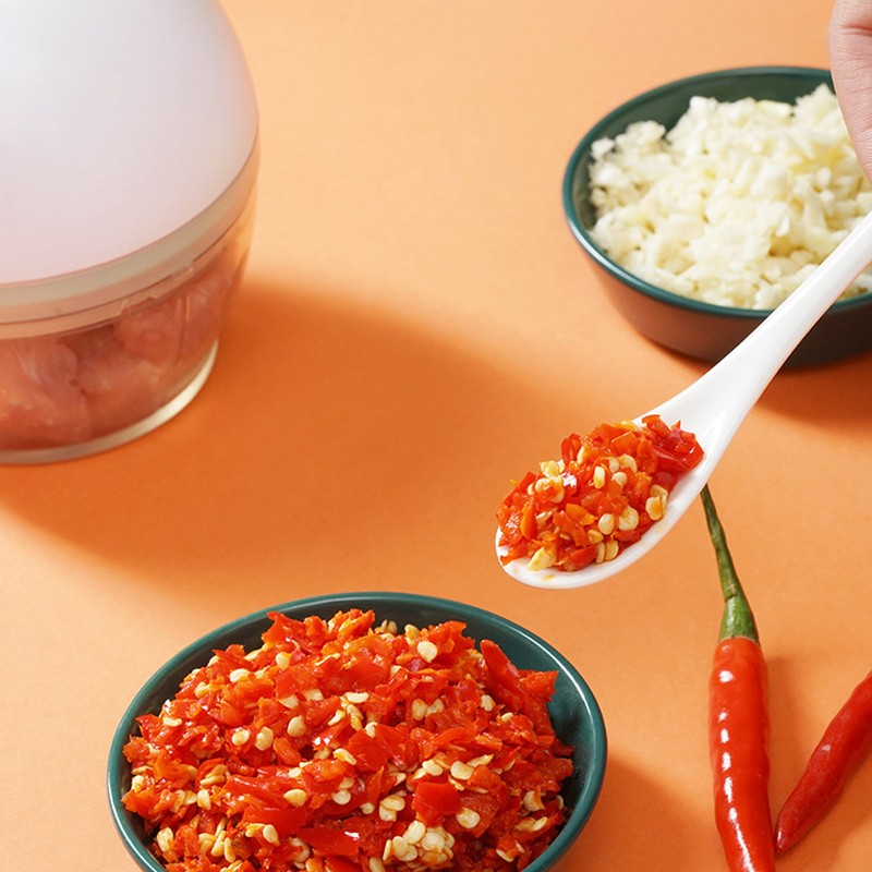 Garlic Chopper Electric 2 Blade 150ml Capacity Cordless Grinder Mincer