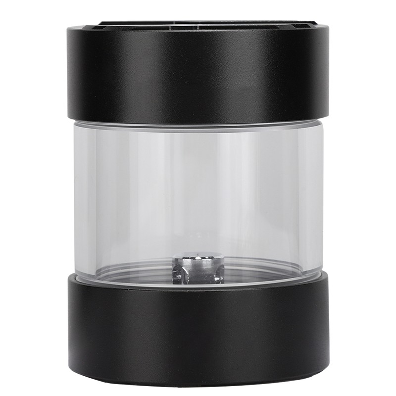 Black Computer Water Tank Built In Defoamer Cooling Reservoir G1/4