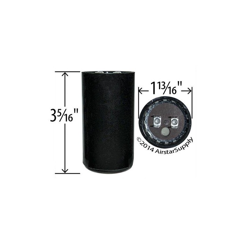 540-648 uF x 110 125 VAC - BMI/USA Start Capacitor