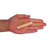 SKIR'CO (Pack of 10) Wooden Dowels 12x70mm Grooved Wood Dowels