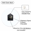KEEPSUPER Clock Happy Camper Wall Clock 10 Inch Battery Operated