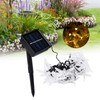 Dragonfly Solar String Lights 30LEDs Solar Powered Fairy Lights Waterproof