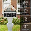 VONDERSO 5 Inch Floating House Numbers and Letters for Outside,