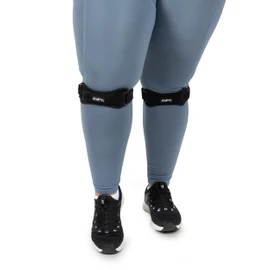 KARM Plus Size Knee Brace for Women & Men Plus Size - Patella Band - Patellar Tendon Support Strap for Jumpers Knee Pain, Basketball, Sports, Obese (XXL/3XL/4XL/5XL/6XL, Pair of 2 Straps, Black)