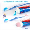 Self-Closing Toothpaste Caps,5 Pcs Toothpaste Squeezers Cap Keeps Toothpaste No