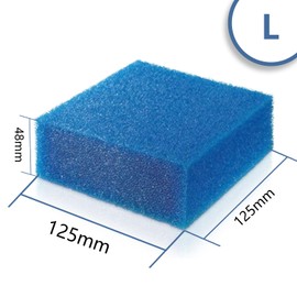 GERUI 88101 Compatible Fine L Filter Sponge for Juwel Compact / Bioflow 6.0 / L Standard Pack of 5