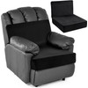 HOMBYS Foam Recliner Chair Cushions for Elderly, 4" Thick Chair
