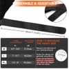 HCFGS Gym Weight Lifting Workout Gloves with Wrist Wrap Support,
