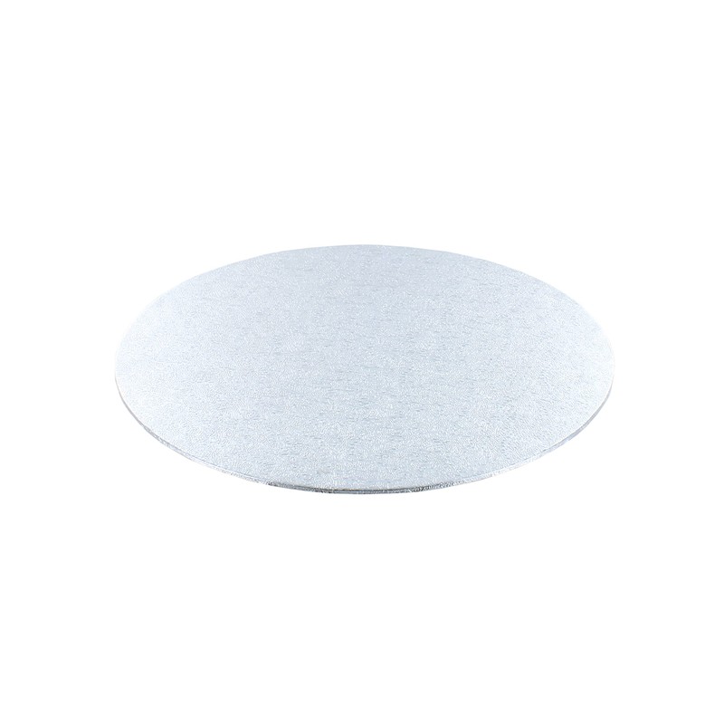 Culpitt Thick Round Turn Edge Cake Cards, Cake Boards, Silver